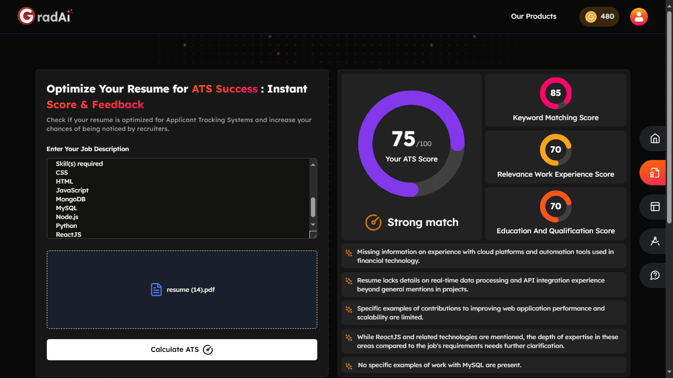 ATS Calculator